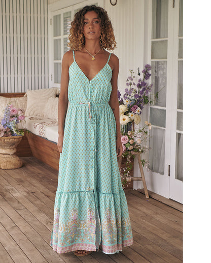 Boho Zomerjurk Lange Vrouwelijke Stijl - StudioMarella
