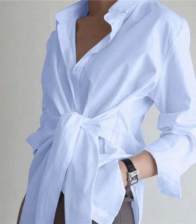Vrouwelijke Blouse Lange Mouwen Casual Formeel - StudioMarella