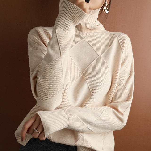 Dames Trui Klassiek Warm en Zacht