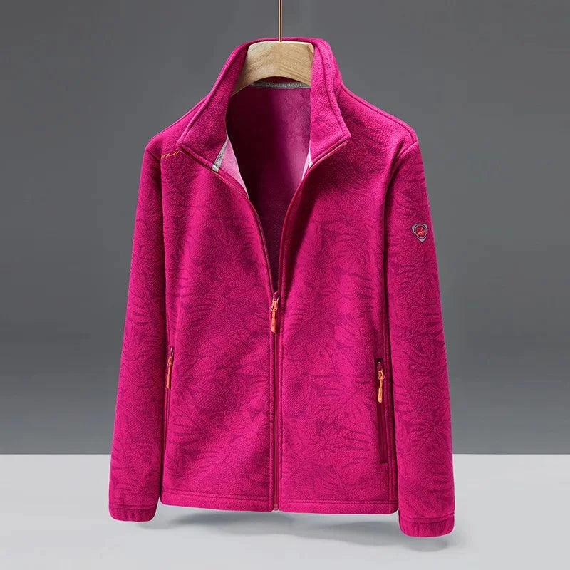 Uniseks Pile Jas Moderne Stijl