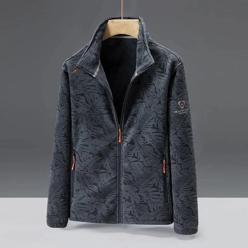 Uniseks Pile Jas Moderne Stijl