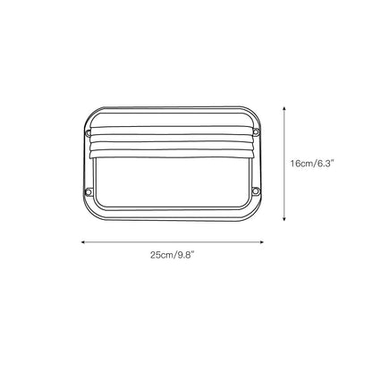 Nautische Buiten Wandlamp Bulkhead Met Opaal Glas En Aluminium Behuizing Voor Gevel En Entree