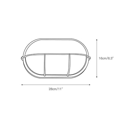 Nautische Buiten Wandlamp Bulkhead Met Opaal Glas En Aluminium Behuizing Voor Gevel En Entree