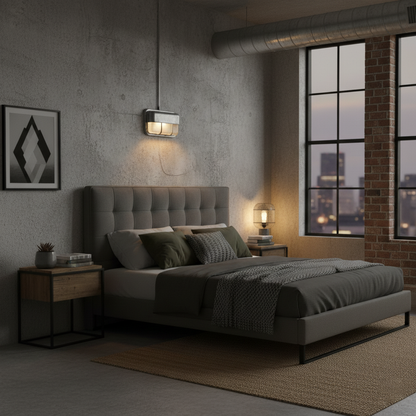 Nautische Buiten Wandlamp Bulkhead Met Opaal Glas En Aluminium Behuizing Voor Gevel En Entree