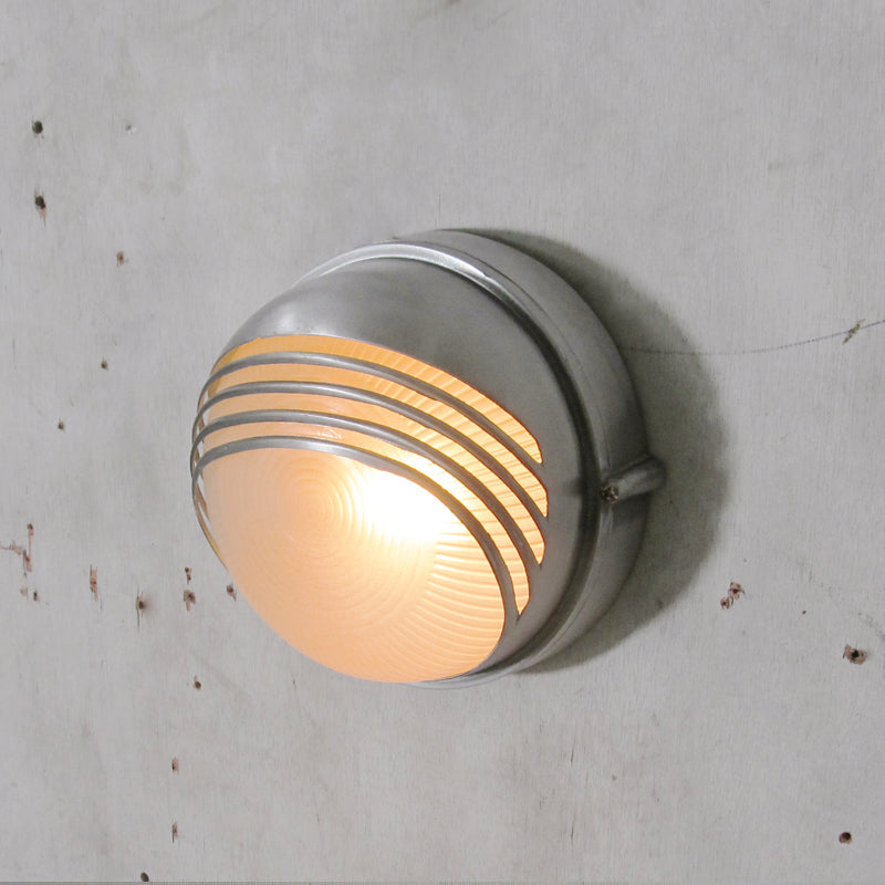 Nautische Buiten Wandlamp Bulkhead Met Opaal Glas En Aluminium Behuizing Voor Gevel En Entree