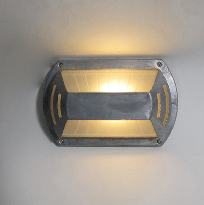 Nautische Buiten Wandlamp Bulkhead Met Opaal Glas En Aluminium Behuizing Voor Gevel En Entree