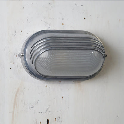 Vintage Buitenlamp Messing met Glazen Kap - Wandverlichting voor Terras & Tuin