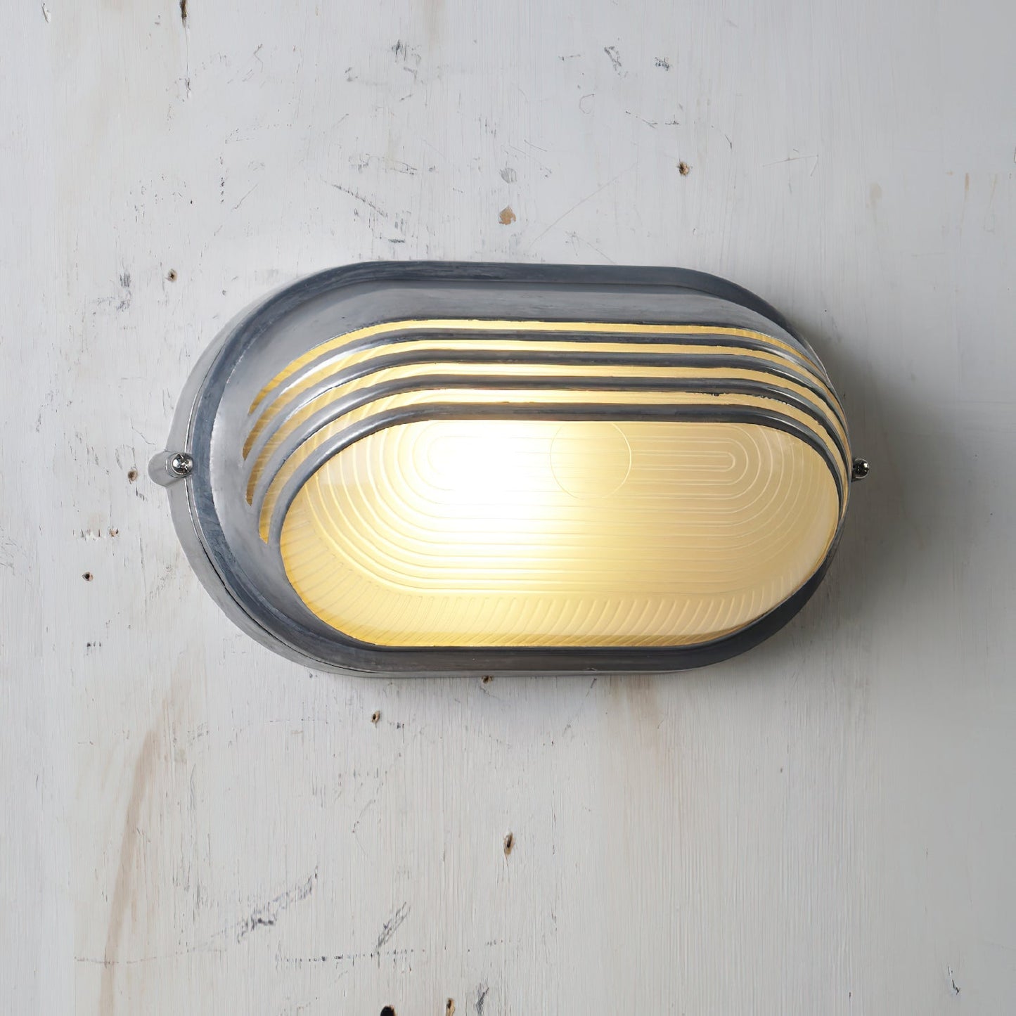 Nautische Buiten Wandlamp Bulkhead Met Opaal Glas En Aluminium Behuizing Voor Gevel En Entree