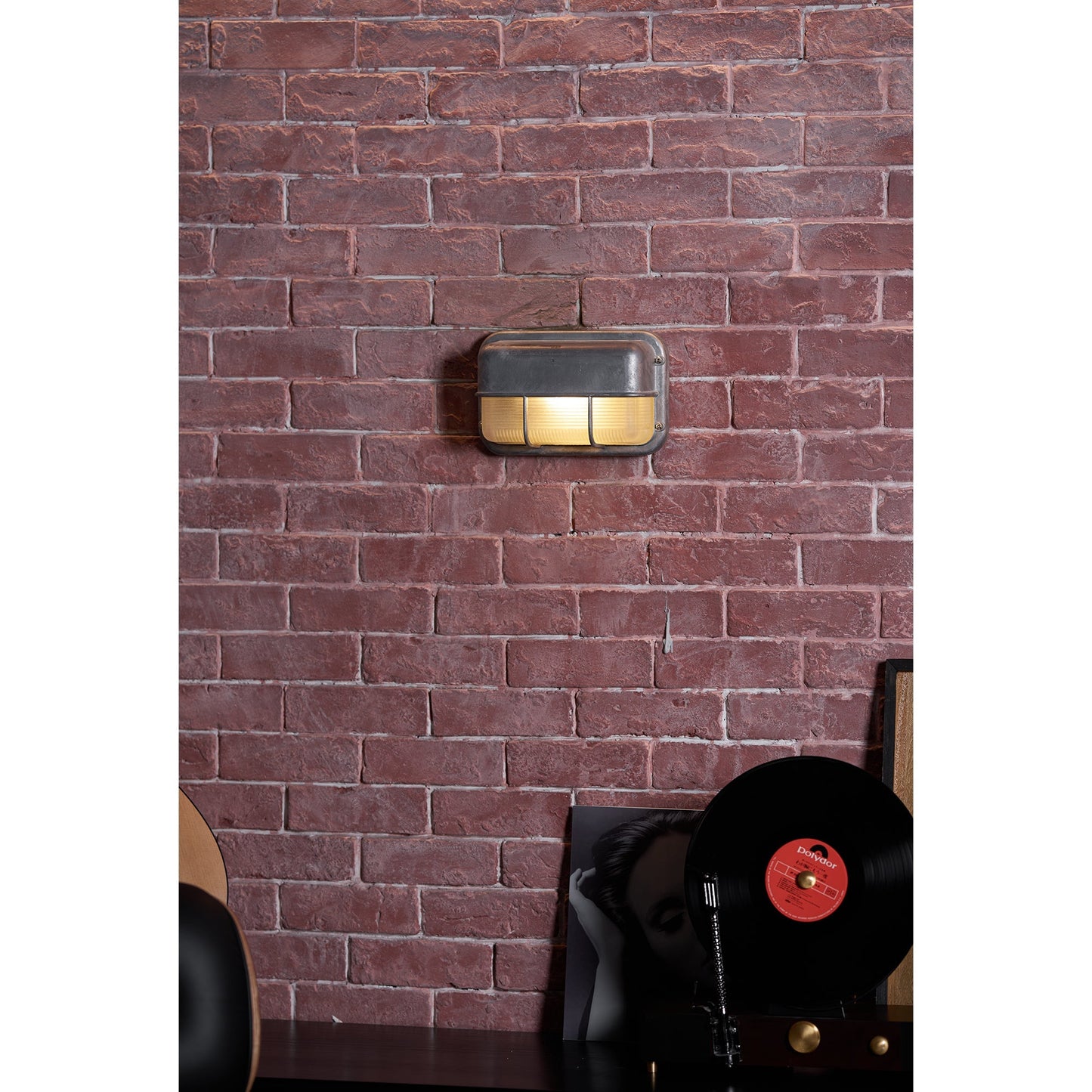Nautische Buiten Wandlamp Bulkhead Met Opaal Glas En Aluminium Behuizing Voor Gevel En Entree
