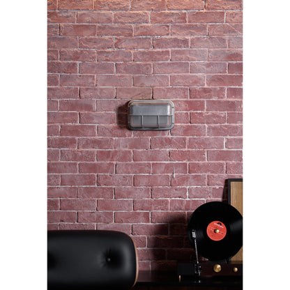 Nautische Buiten Wandlamp Bulkhead Met Opaal Glas En Aluminium Behuizing Voor Gevel En Entree