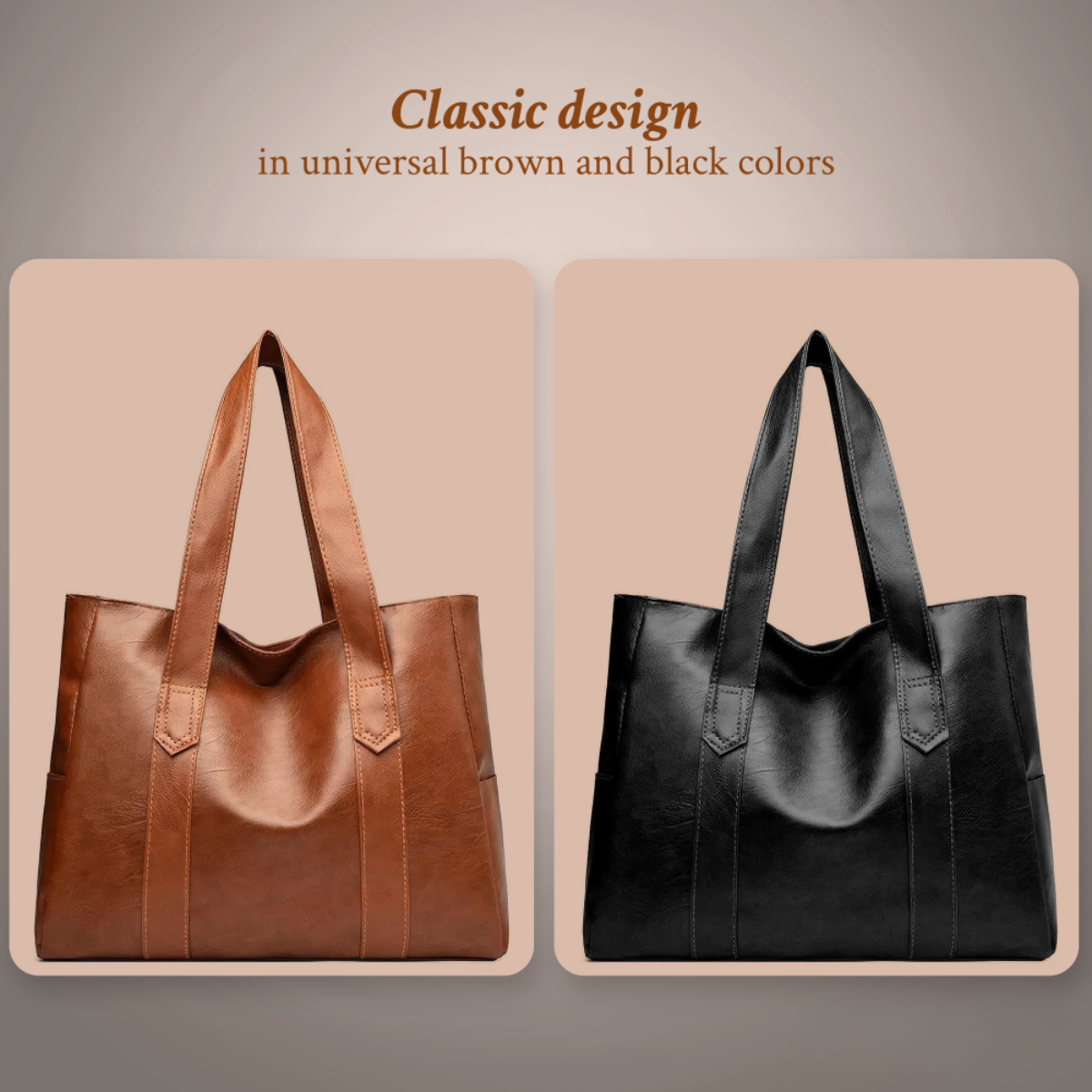 Leren Schoudertas Dames Handgemaakt Authentiek Leer Verstelbare Riem Magnetische Sluiting Elegante Draagtas