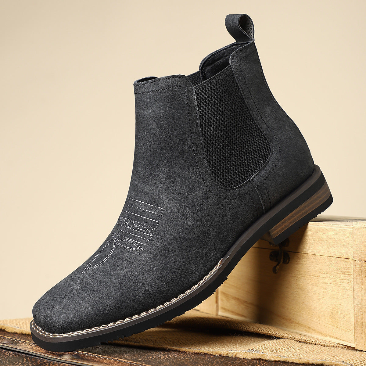 Martin | Robuuste en elegante leren boots 5