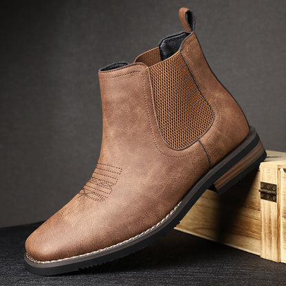 Martin | Robuuste en elegante leren boots 7