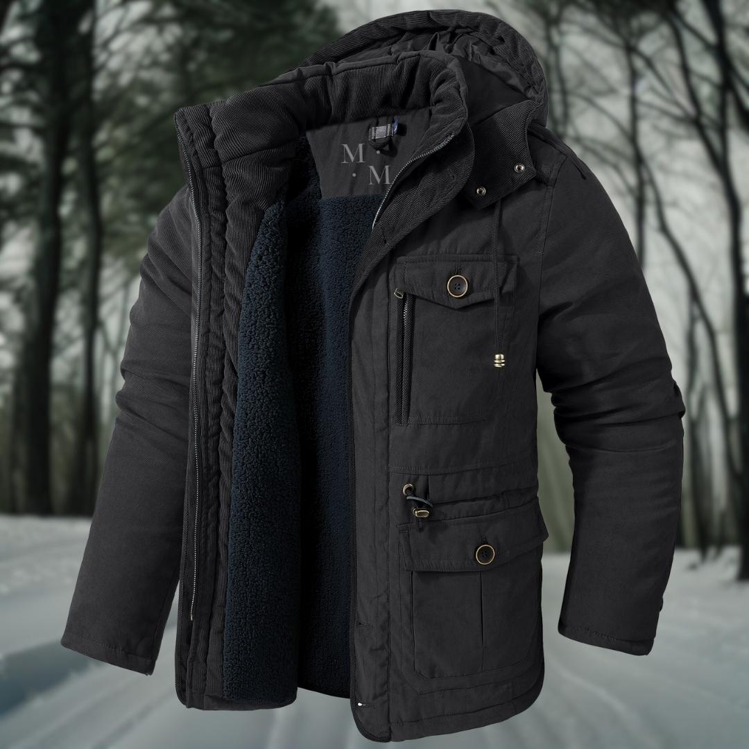 Heren Winterjas Warm en Waterdicht met Capuchon