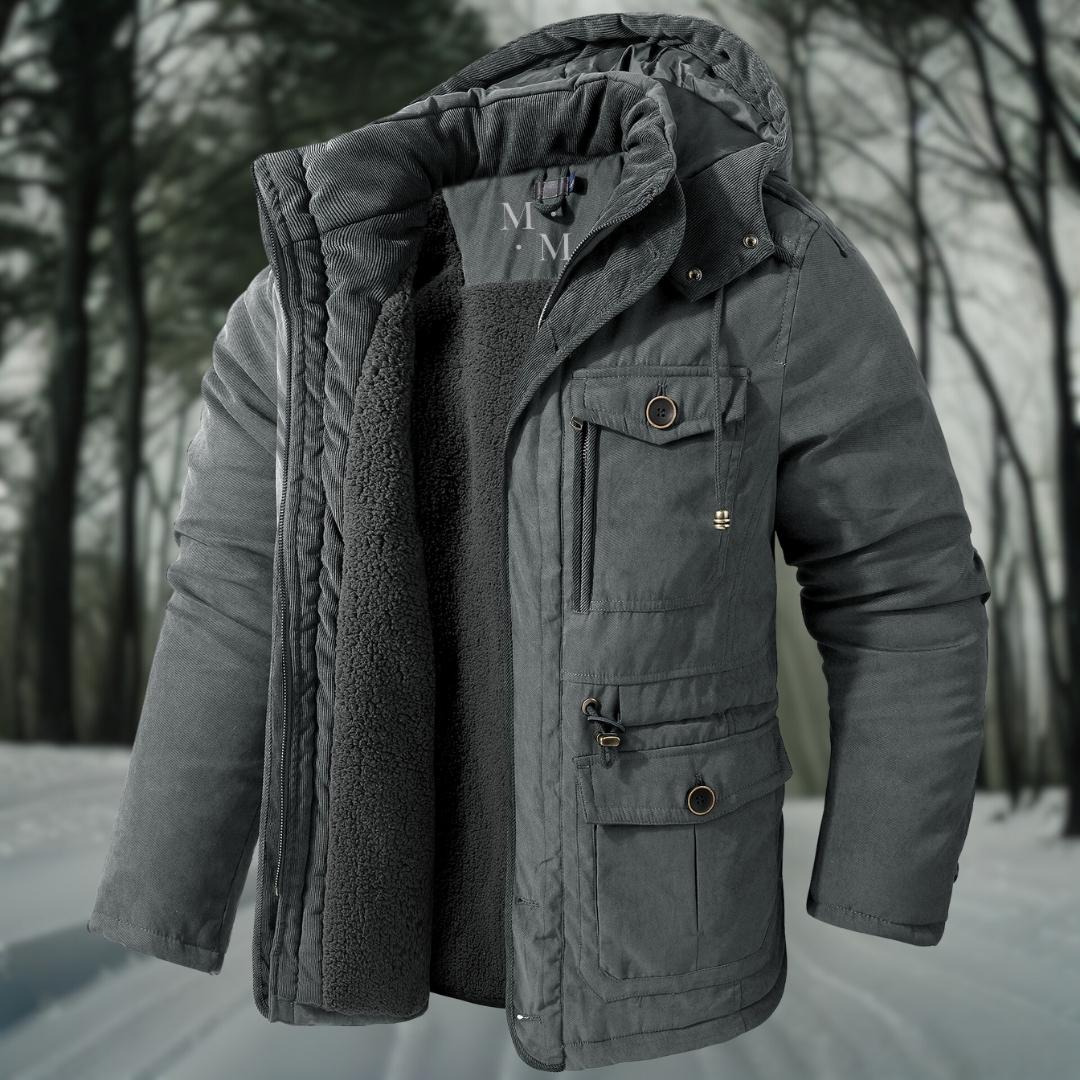Heren Winterjas Warm en Waterdicht met Capuchon