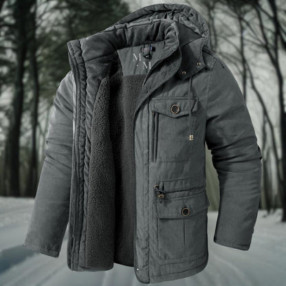 Heren Winterjas Warm en Waterdicht met Capuchon