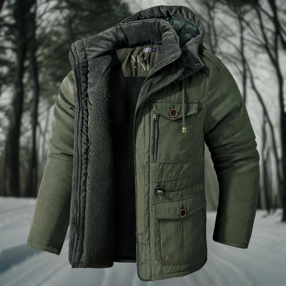 Heren Winterjas Warm en Waterdicht met Capuchon
