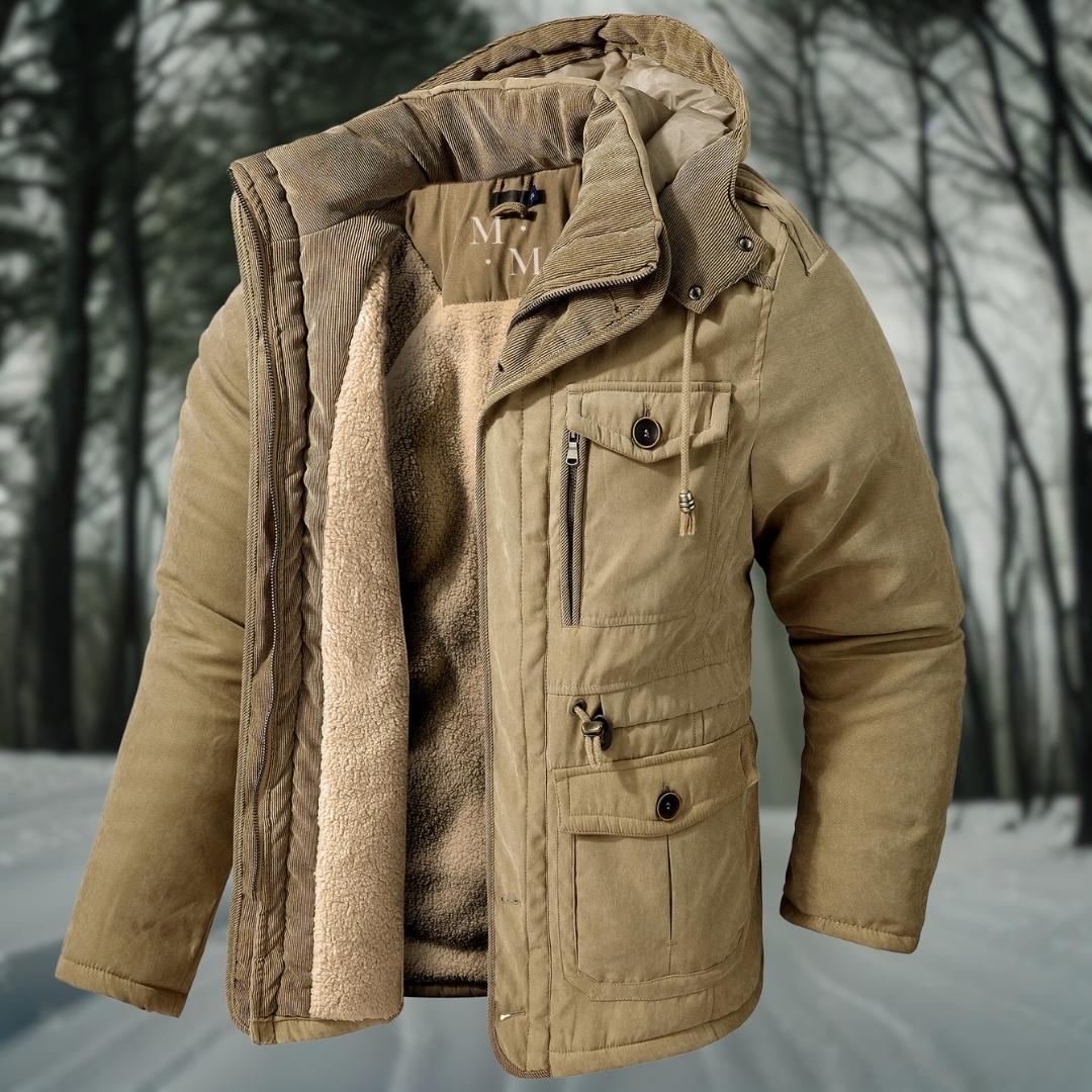Heren Winterjas Warm en Waterdicht met Capuchon