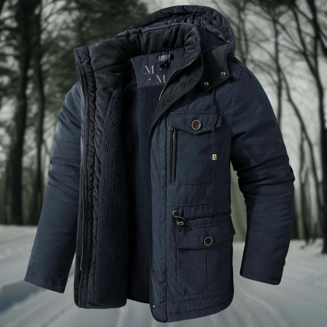 Heren Winterjas Warm en Waterdicht met Capuchon