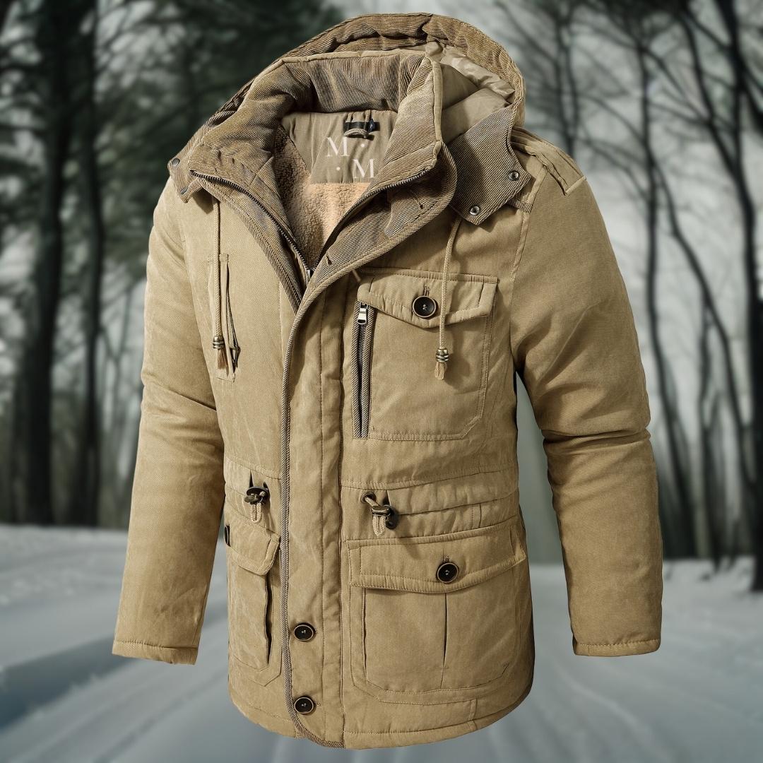 Heren Winterjas Warm en Waterdicht met Capuchon