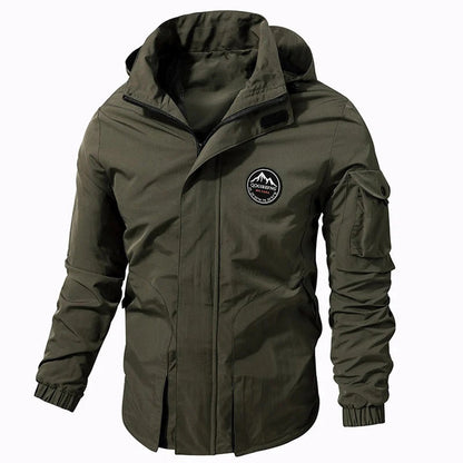 Waterdichte Softshell Jas voor Heren Outdoor Winddicht