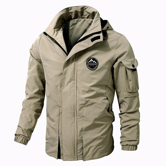 Waterdichte Softshell Jas voor Heren Outdoor Winddicht - StudioMarella