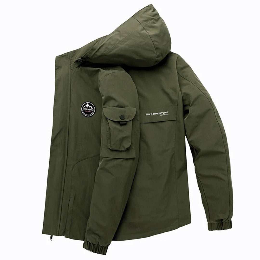 Waterdichte Softshell Jas voor Heren Outdoor Winddicht