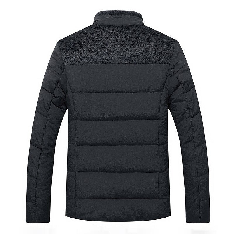 Warme Winterjas voor Mannen Waterdicht en Functioneel