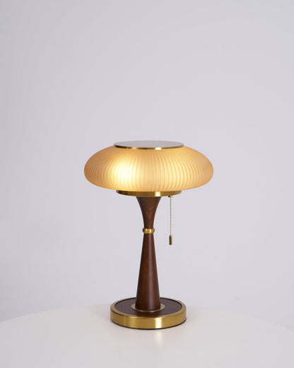 Tafellamp met Paddenstoelkap – Vintage Designverlichting voor Bureaus en Nachtkastjes