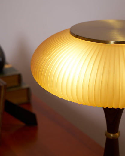 Tafellamp met Paddenstoelkap – Vintage Designverlichting voor Bureaus en Nachtkastjes