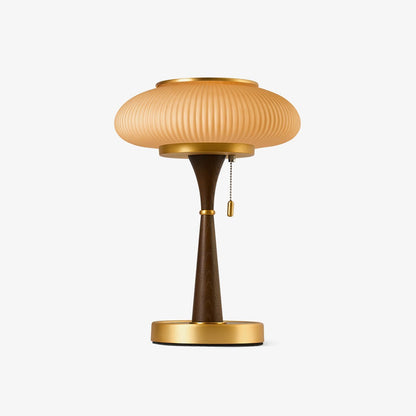 Tafellamp met Paddenstoelkap – Vintage Designverlichting voor Bureaus en Nachtkastjes