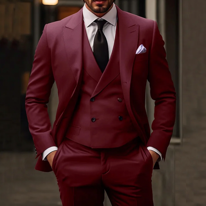 Elegante Heren 3-Delige Pak
