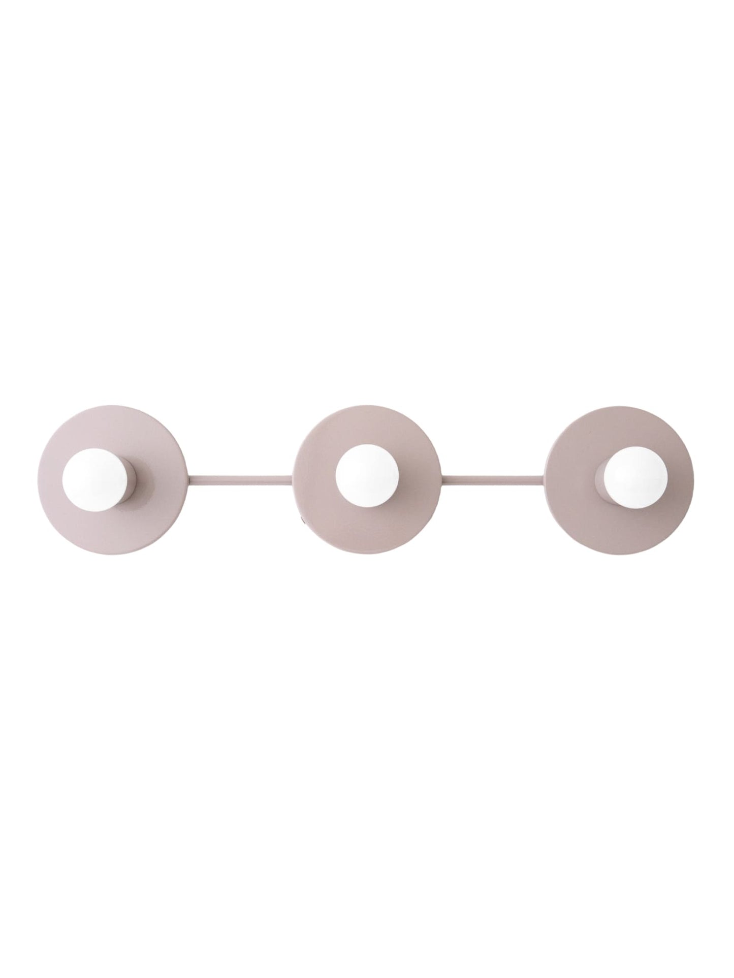 Minimalistische Badkamerlamp met Drie Lichtpunten - Verkrijgbaar in Meerdere Kleuren