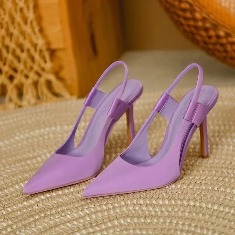 Dames Pumps Slingback Elegante Punten Neus