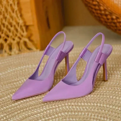 Dames Pumps Slingback Elegante Punten Neus