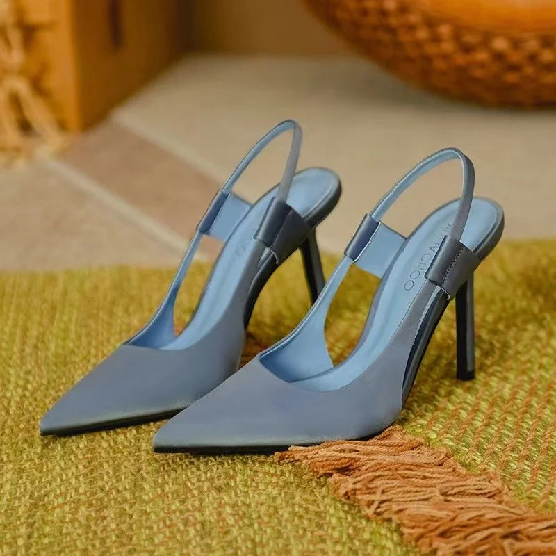Dames Pumps Slingback Elegante Punten Neus
