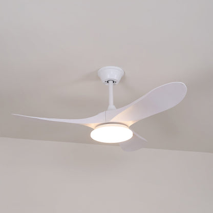 Moderne Plafondventilator met Verlichting – Hout & LED – 6 Snelheden – Afstandsbediening