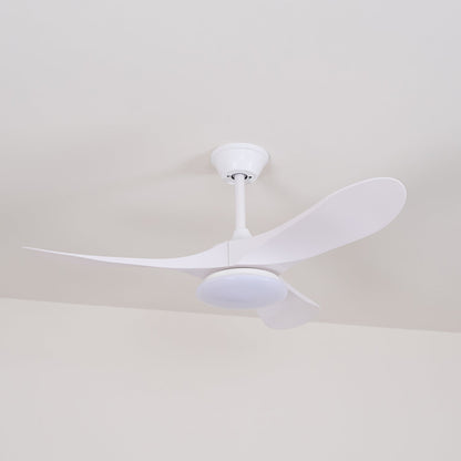 Moderne Plafondventilator met Verlichting – Hout & LED – 6 Snelheden – Afstandsbediening