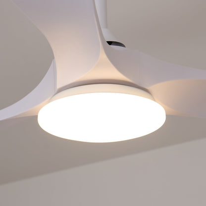 Moderne Plafondventilator met Verlichting – Hout & LED – 6 Snelheden – Afstandsbediening