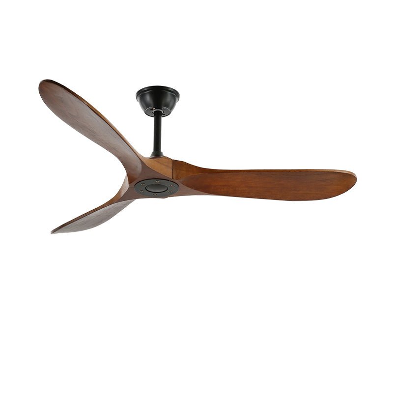 Plafondventilator Hout Walnoot Ventilator Aan Het Plafond Stil 6 Snelheden Groot Slaapkamer Woonkamer