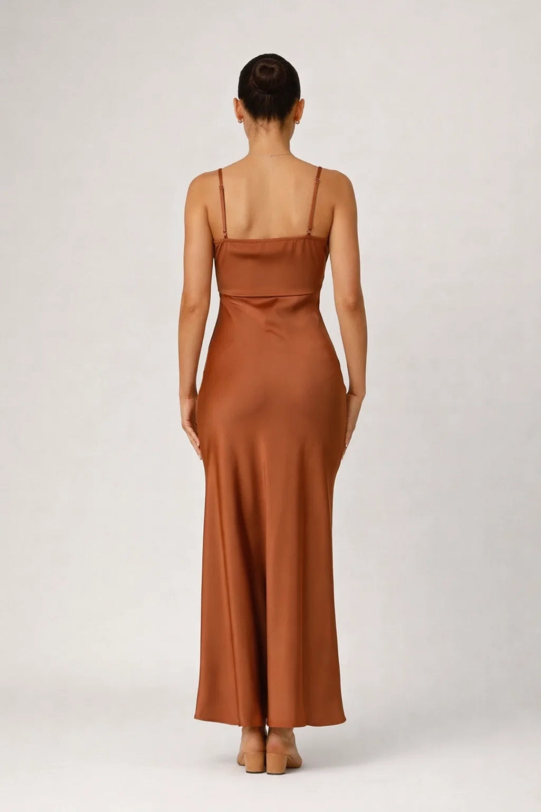 Elegante Maxi Jurk Dames Strapless met Split en Spaghettibandjes