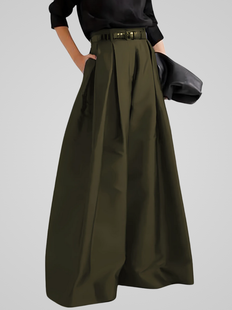 Maxi Rokbroek Hoge Taille Elegante Allround Rokbroek