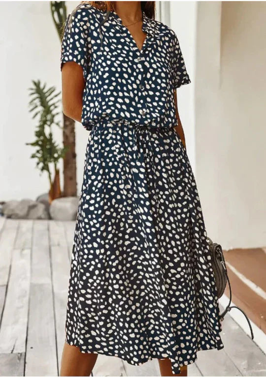 Bloemen Jurk Zomerjurk Vintage Stijl