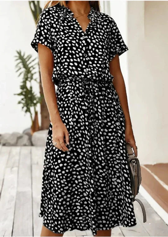 Bloemen Jurk Zomerjurk Vintage Stijl