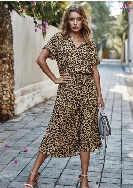 Bloemen Jurk Zomerjurk Vintage Stijl
