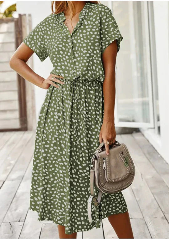 Bloemen Jurk Zomerjurk Vintage Stijl