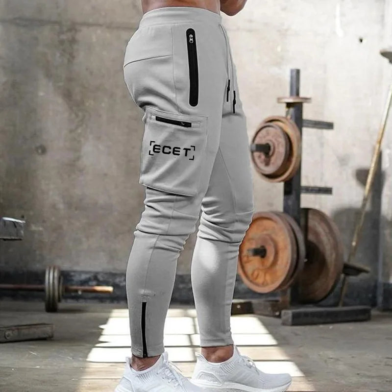 Herensportbroek Joggingbroek met Zakken Sportief Comfortabel