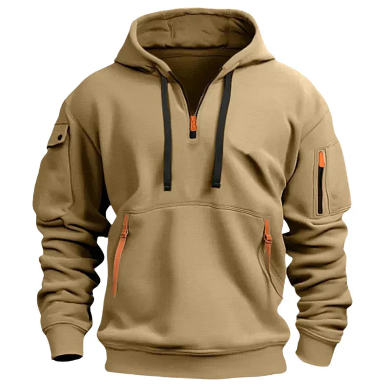 Maximo | Comfortabele Zwarte Hoodie Heren 1
