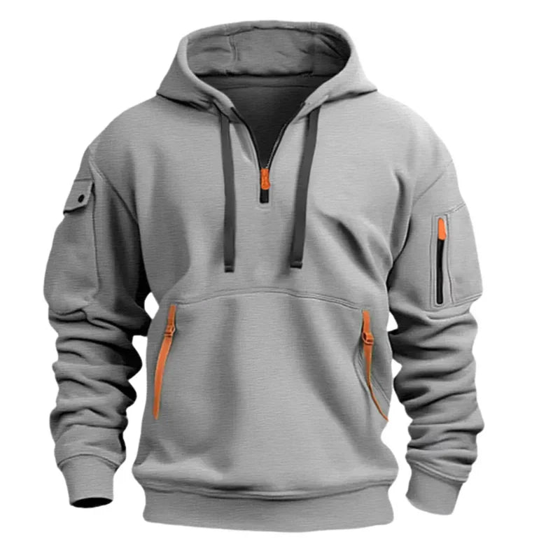 Maximo | Comfortabele Zwarte Hoodie Heren 2