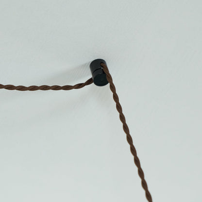 Amber glazen hanglamp – warme sfeerverlichting voor woonkamer en eetkamer